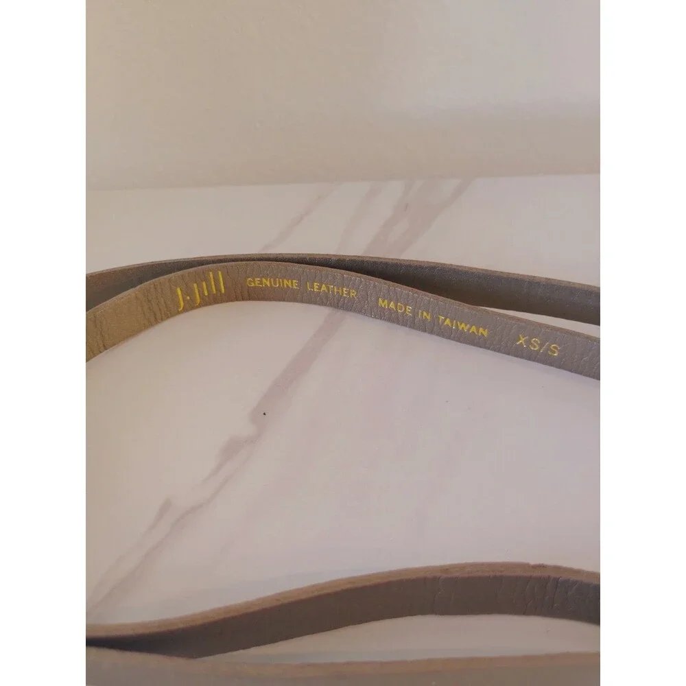 NWT J.Jill VintBronze Leather Wrap Belt XS/S 78